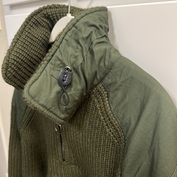 Zara Knit 1/4-zip Pullover Sweater - Picture 2 of 7